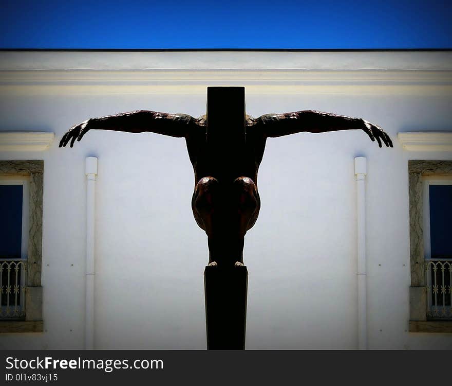 Religious Item, Crucifix, Cross, Sky