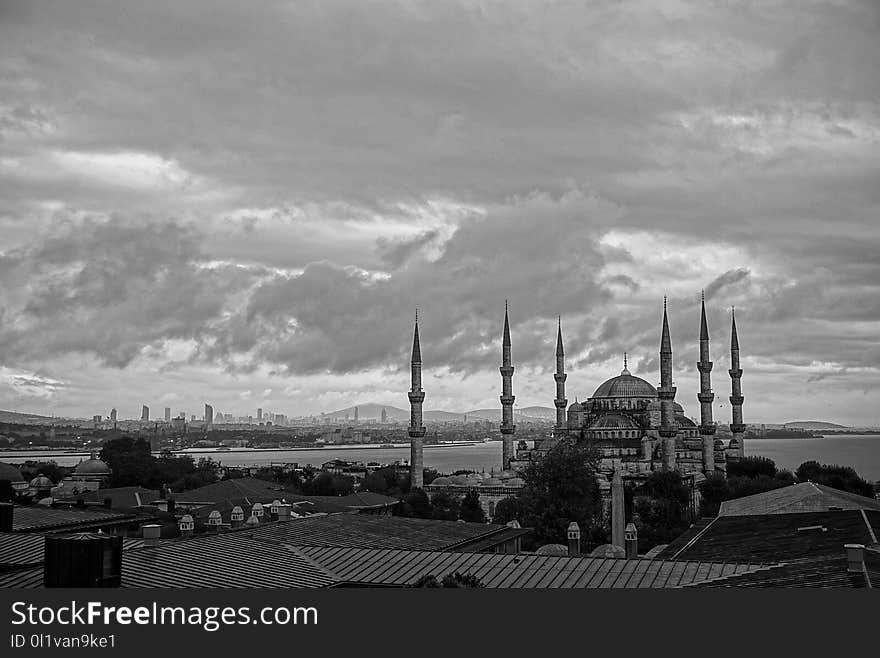 Sky, Cloud, Black And White, Monochrome Photography