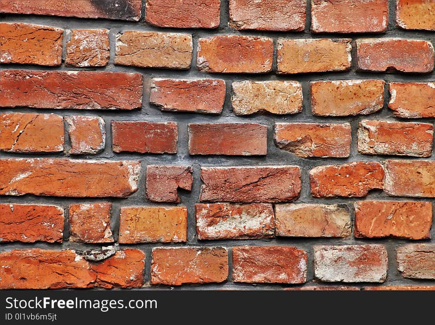 Brickwork, Brick, Wall, Material