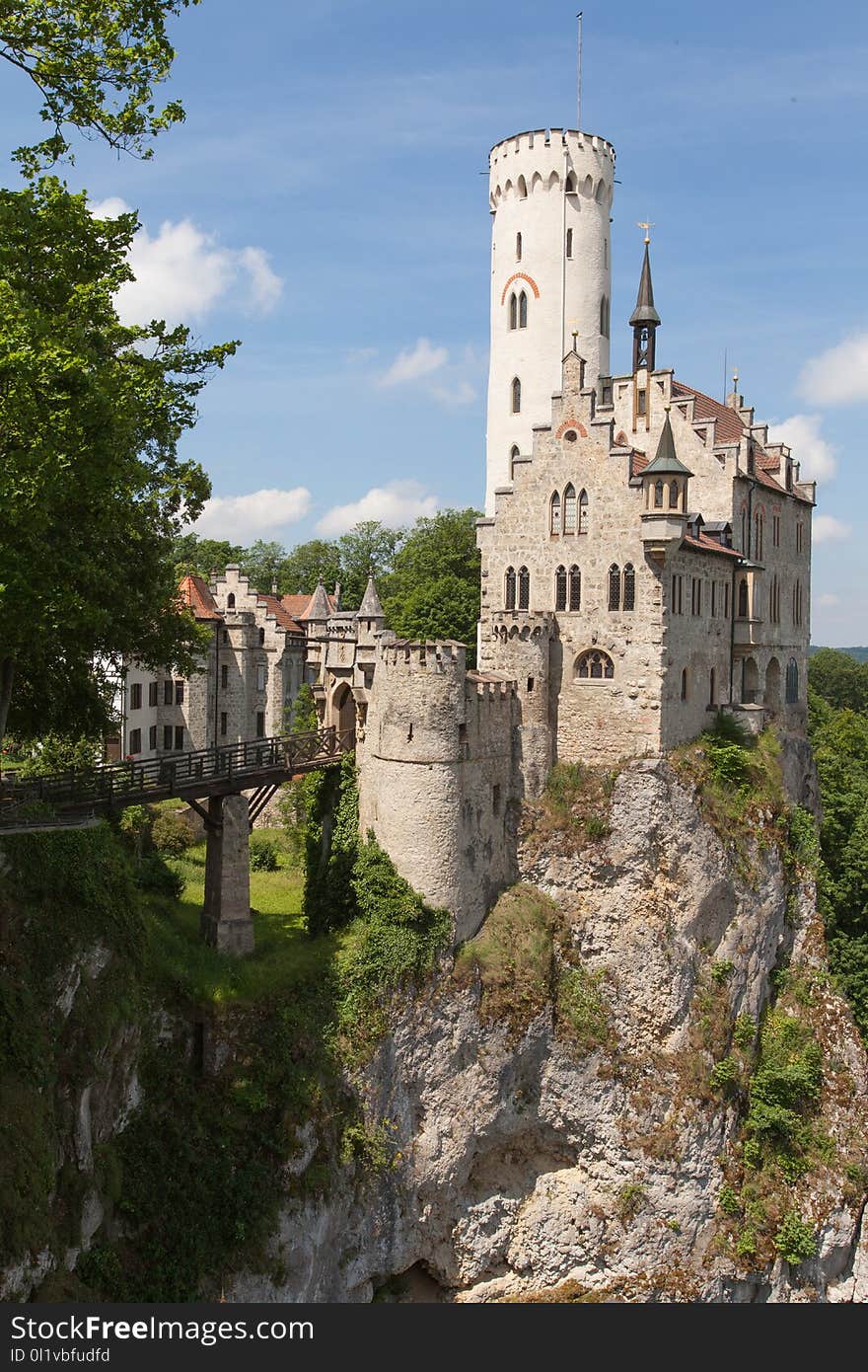 Castle, Sky, Château, Building