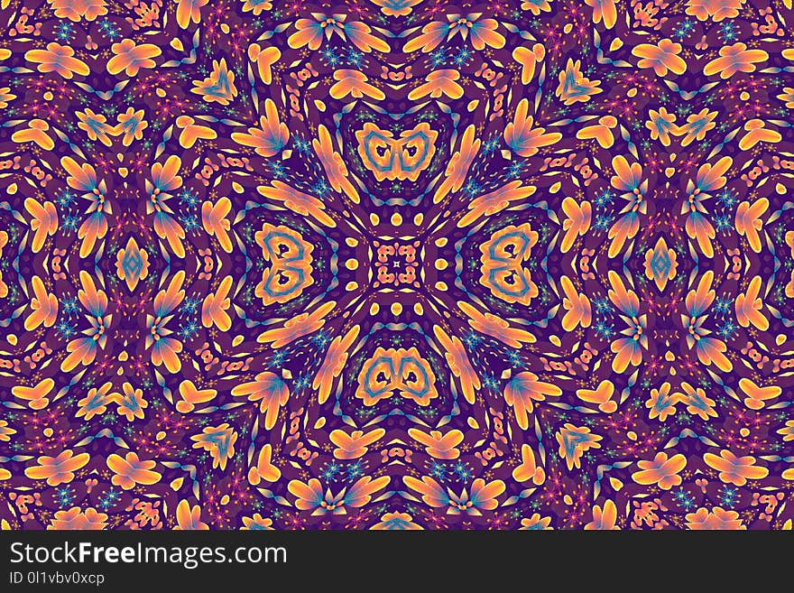 Pattern, Symmetry, Psychedelic Art, Art