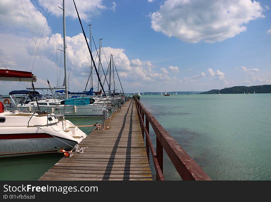 Marina, Water, Sea, Dock