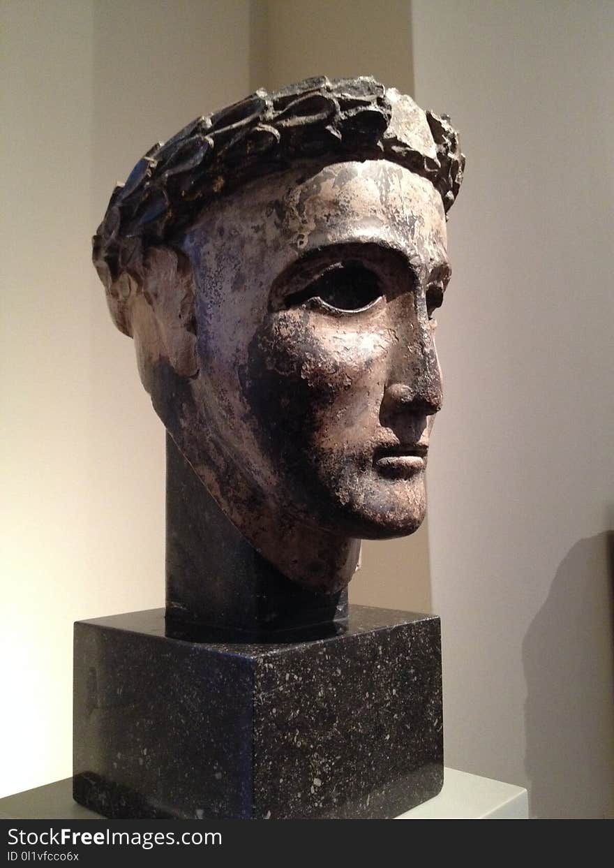 Sculpture, Ancient History, Museum, Head