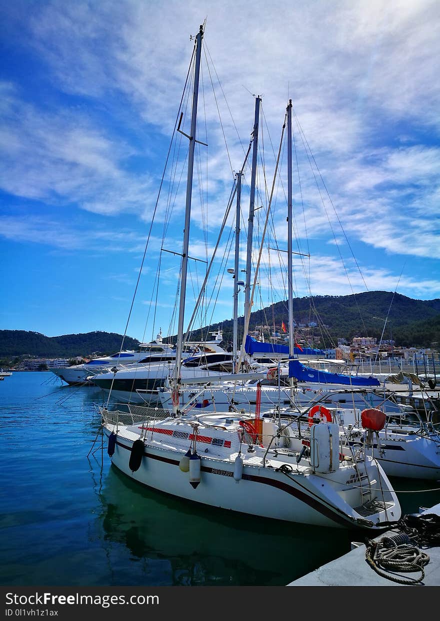 Sky, Water, Sea, Marina