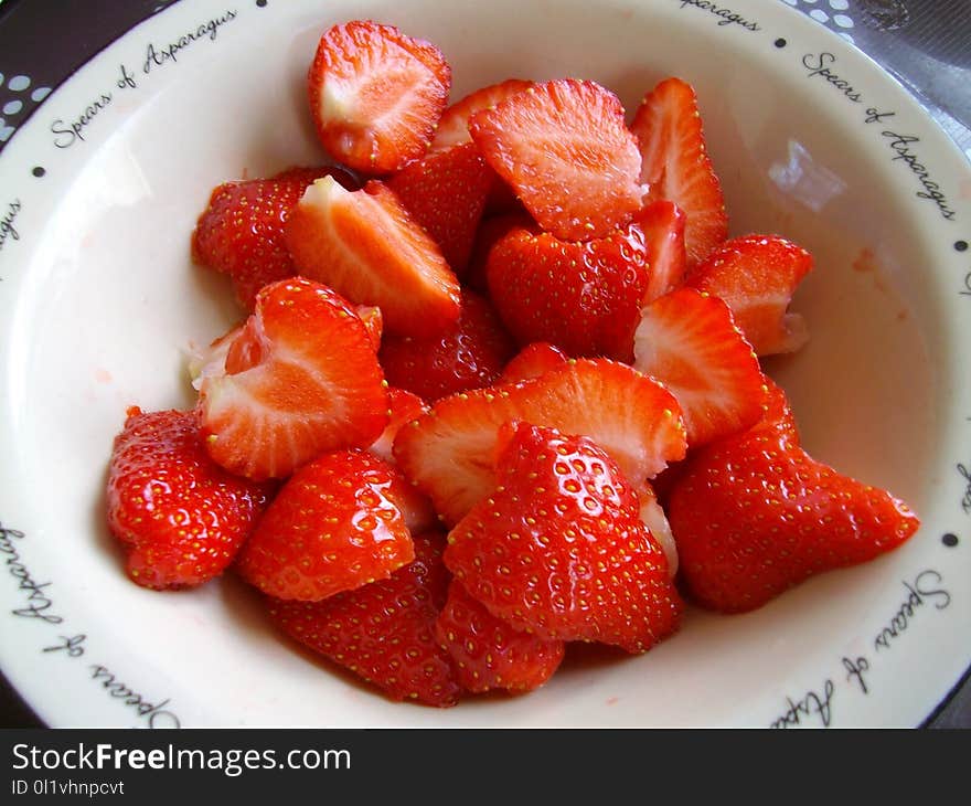 Strawberry, Strawberries, Dessert, Fruit