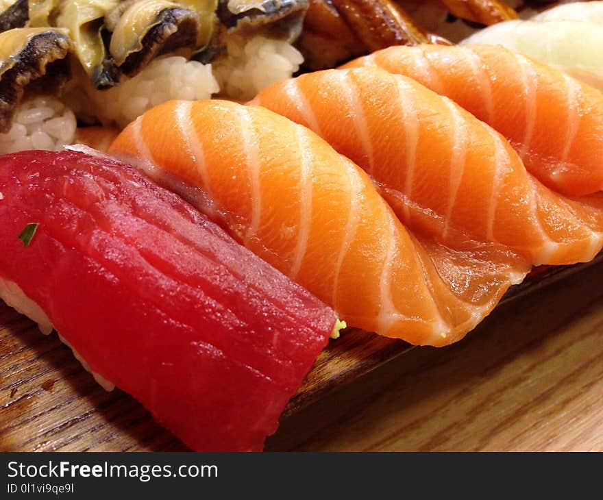 Cuisine, Smoked Salmon, Sushi, Sashimi