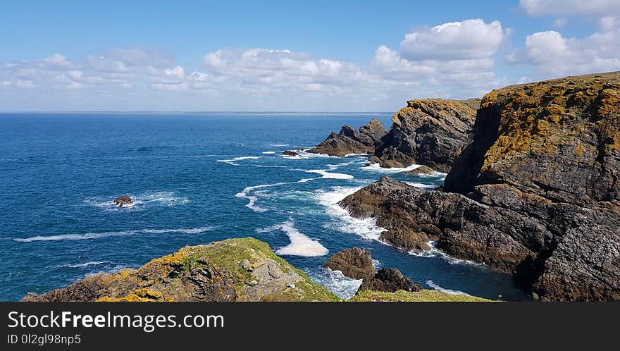 Coast, Coastal And Oceanic Landforms, Headland, Cliff