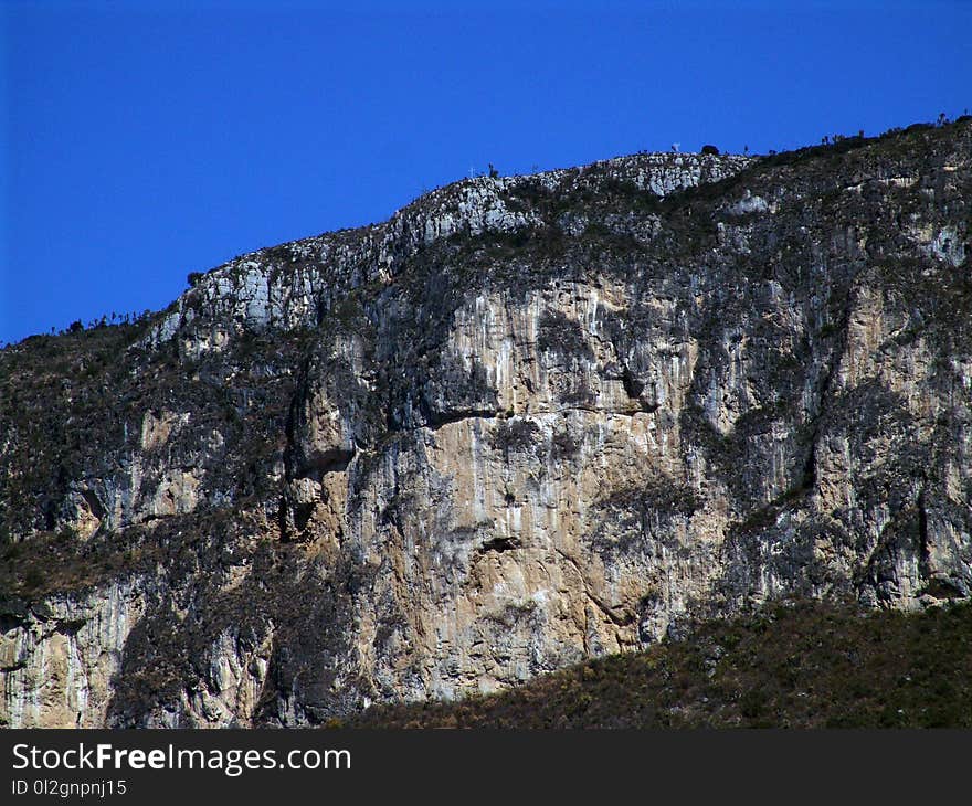 Rock, Sill, Escarpment, Bedrock