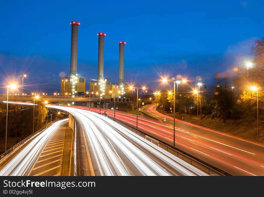 Metropolitan Area, Landmark, Infrastructure, Sky