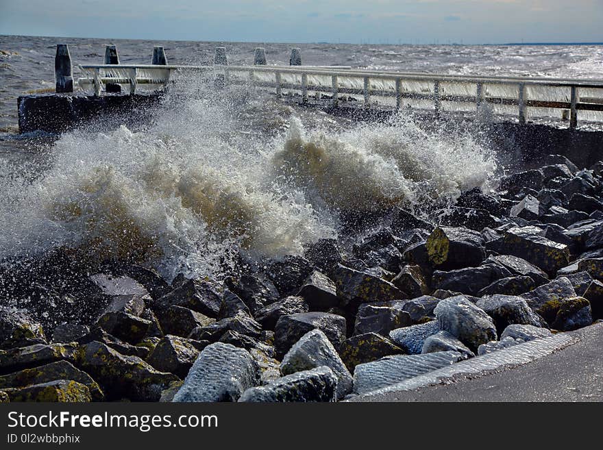 Water, Sea, Body Of Water, Wave