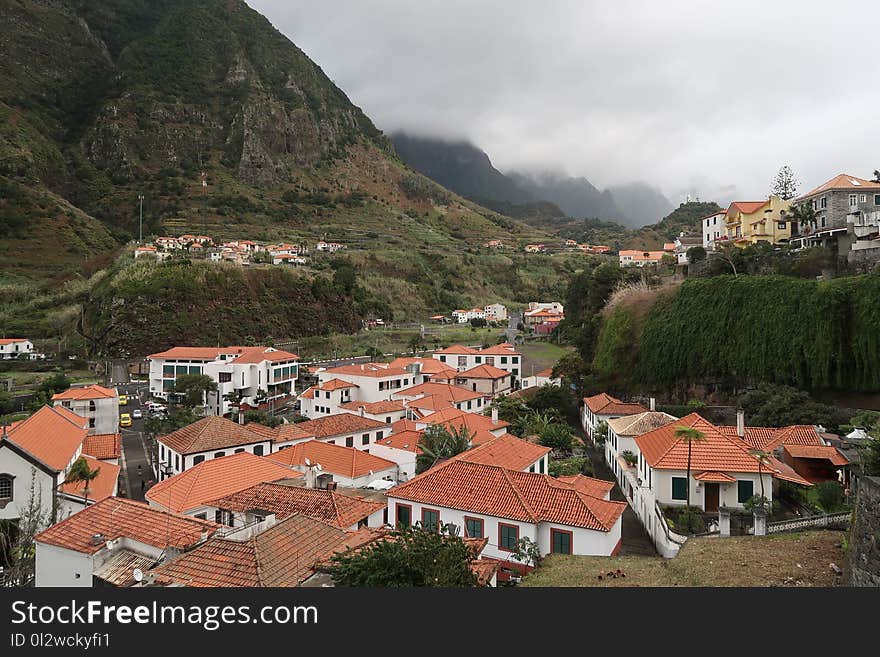 Mountain Village, Town, Village, Mountain