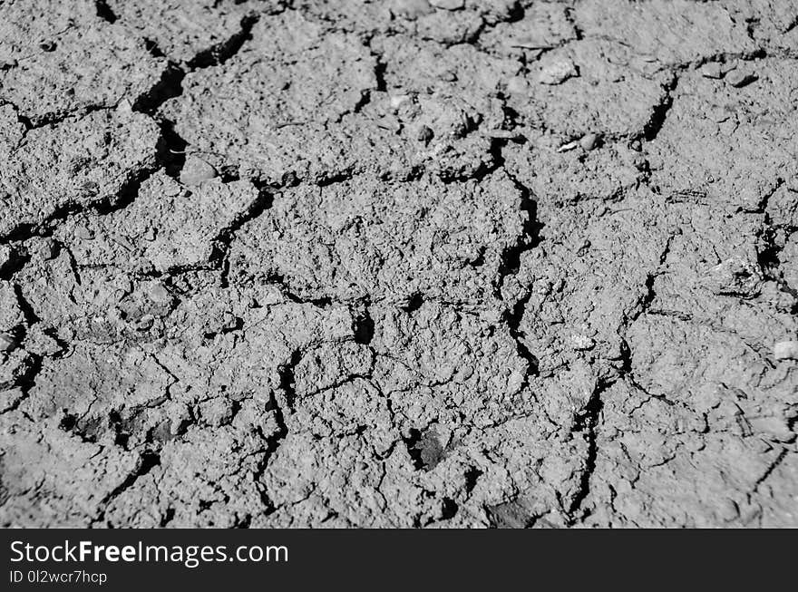 Black And White, Soil, Monochrome Photography, Drought