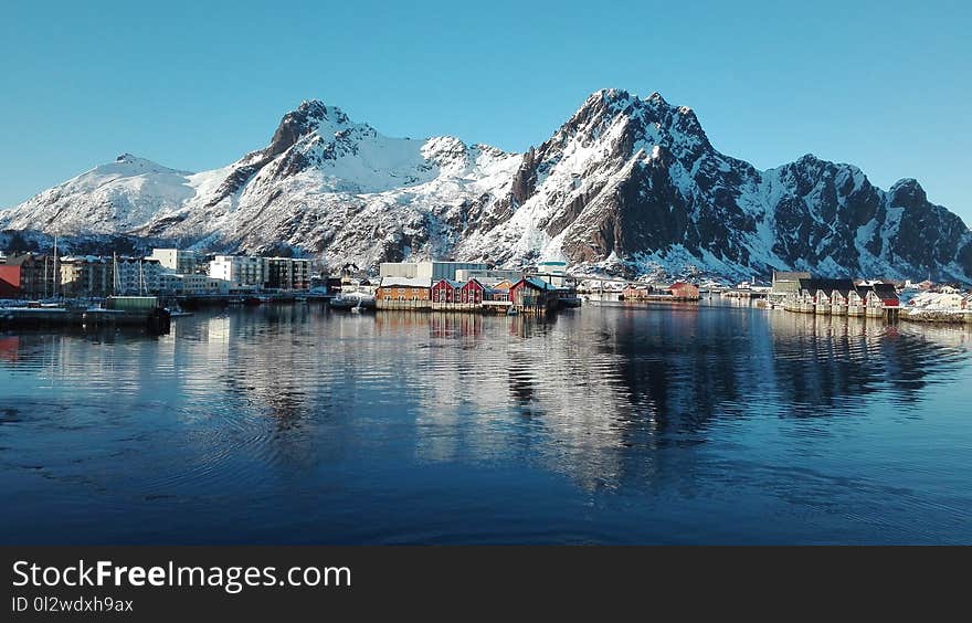 Reflection, Mountain, Mountainous Landforms, Water