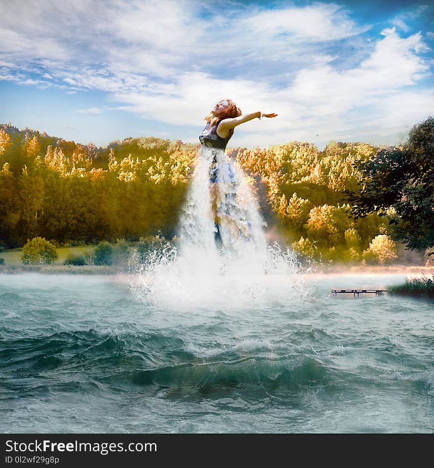 Water, Nature, Water Feature, Sky