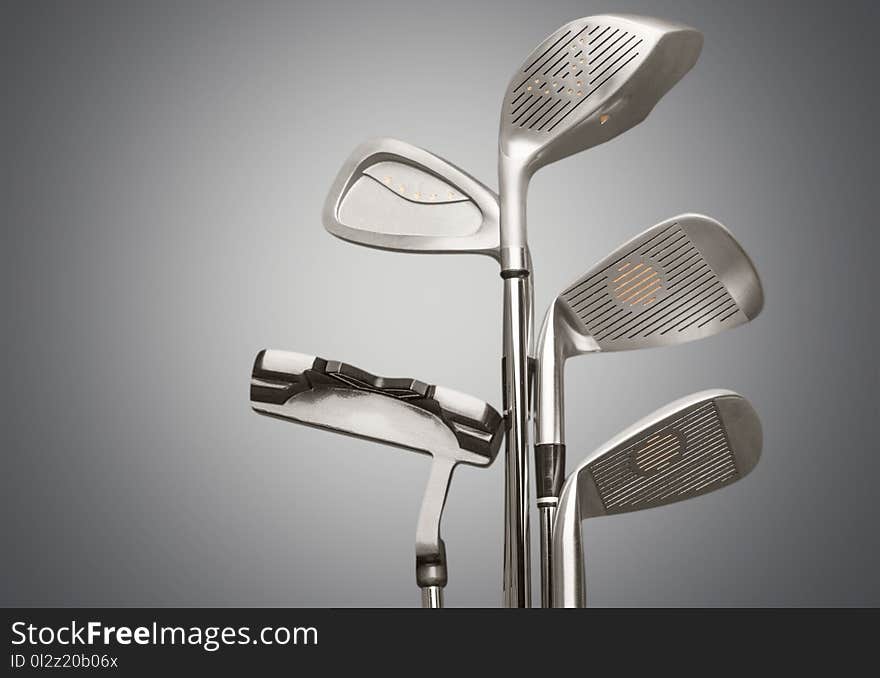 Golf golf club equipment hobbies sport man made object iron