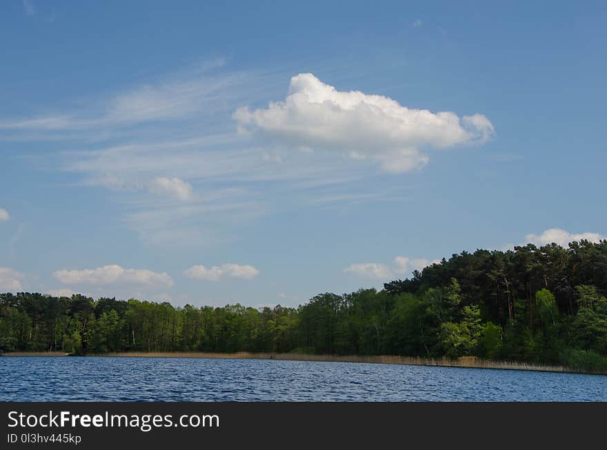 Sky, Waterway, Cloud, River