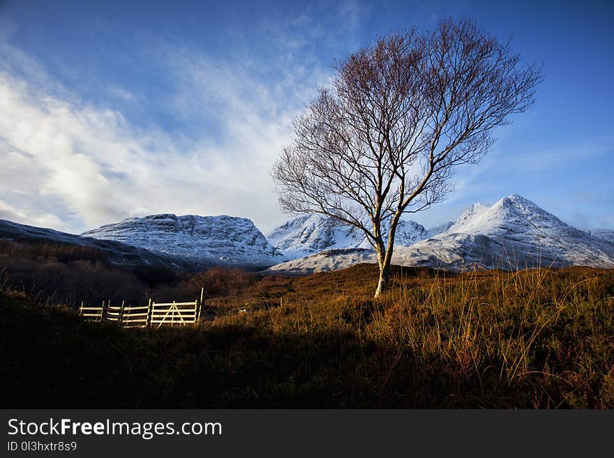 Sky, Highland, Mountainous Landforms, Nature