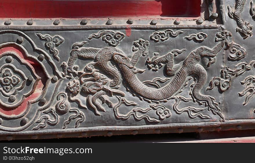 Stone Carving, Carving, Relief, Metal