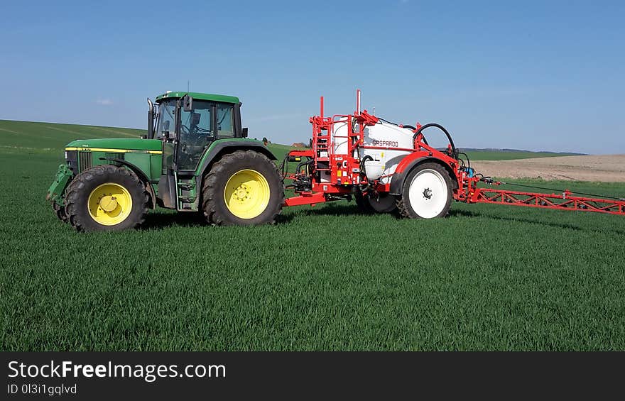 Agricultural Machinery, Tractor, Agriculture, Field