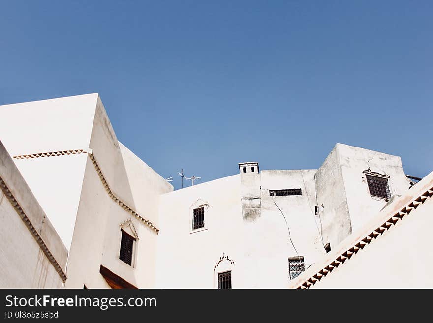 White Concrete Building