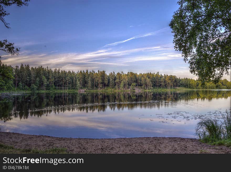 Scenic View of River