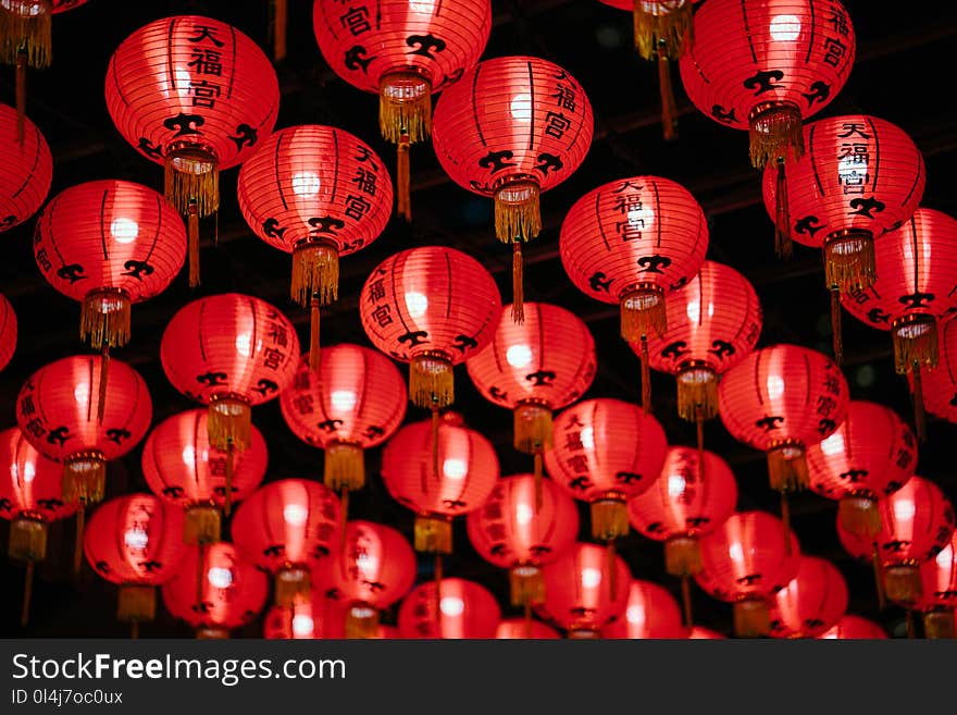 Photo of Red Paper Lanterns