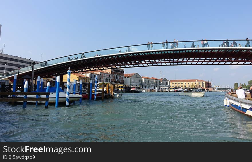 Waterway, Bridge, Water Transportation, River