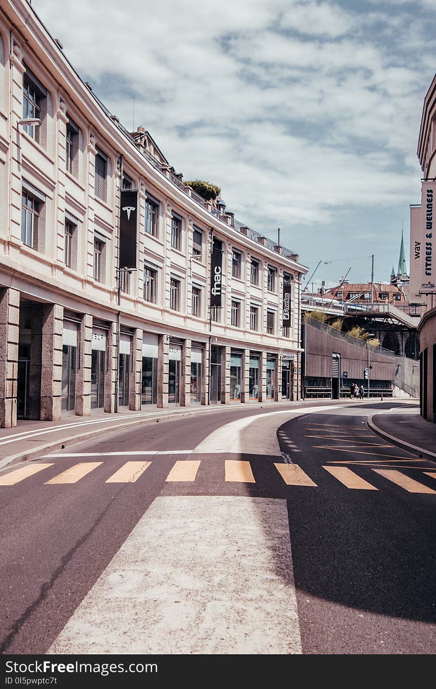 Photography of White Concrete Buildings