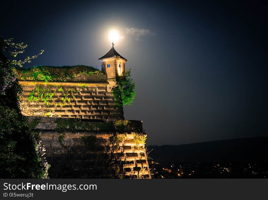 Sky, Landmark, Town, Night