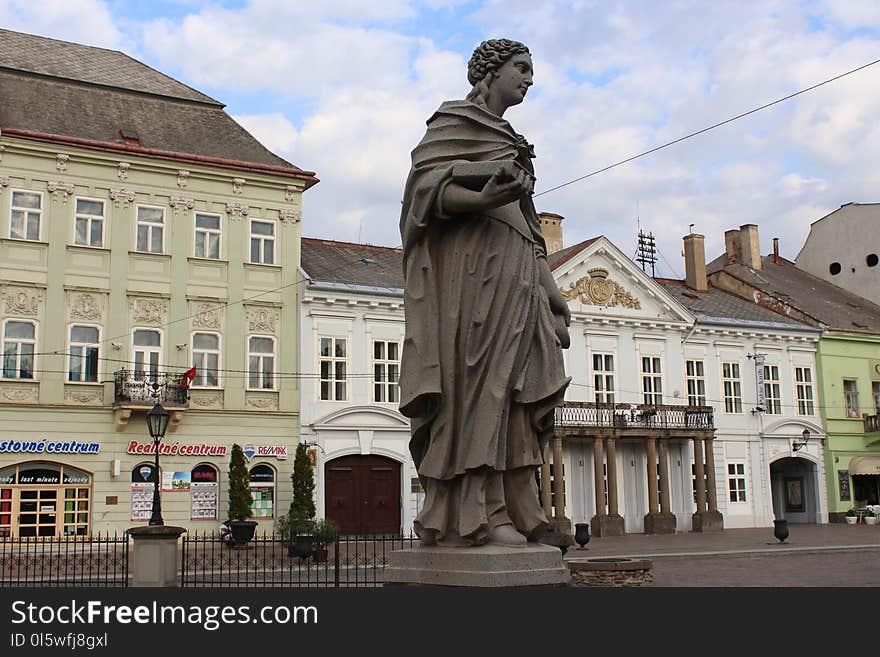 Statue, Monument, Landmark, Classical Architecture