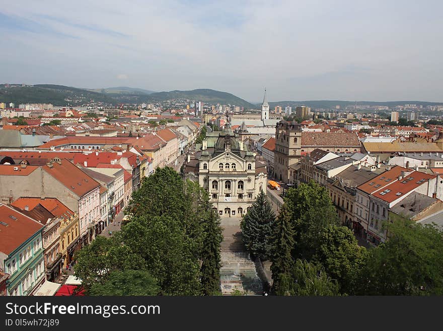 City, Urban Area, Town, Sky