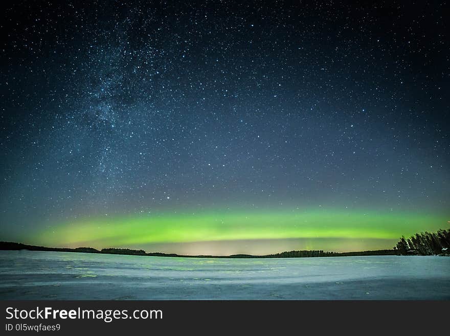 Nature, Atmosphere, Aurora, Sky