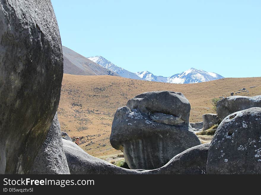 Rock, Mountainous Landforms, Wilderness, Mountain