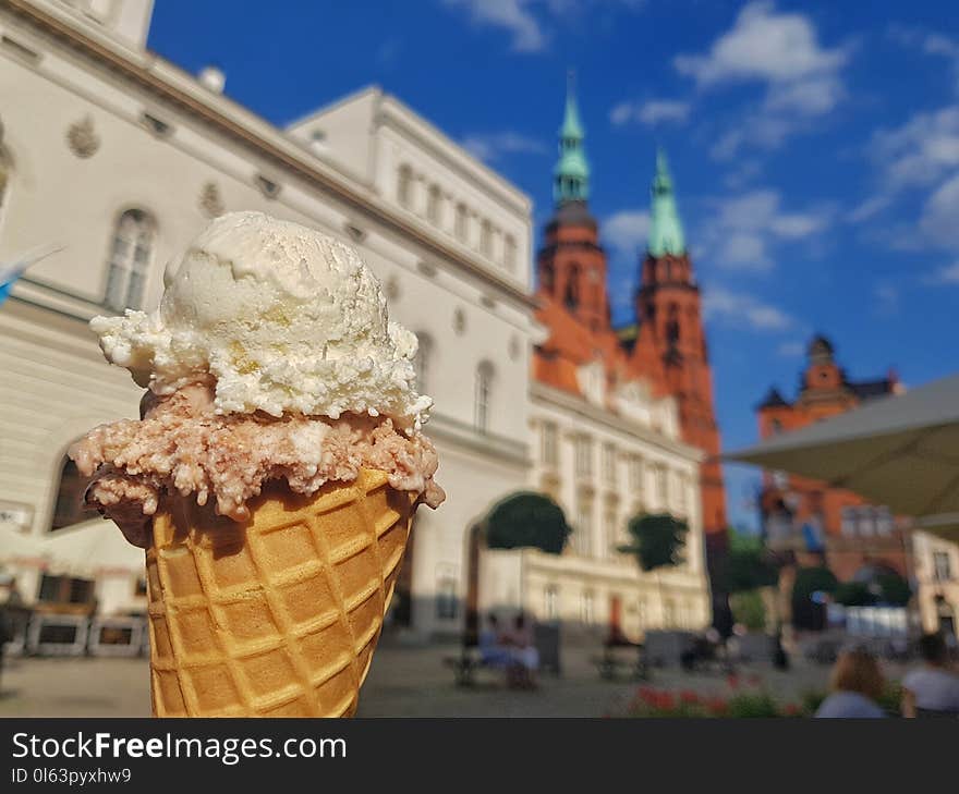 Ice cream on the city. Ice cream on the city