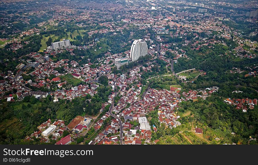 Aerial View Photography of City