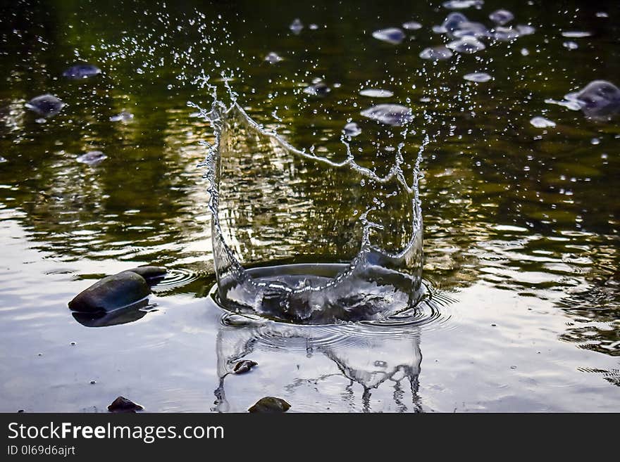 Splat of Water Photo