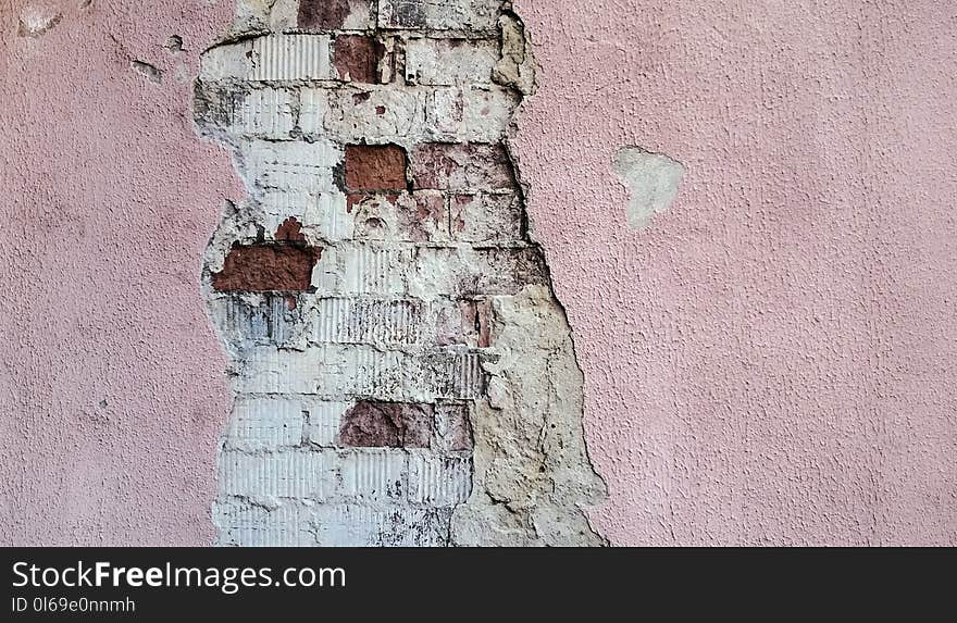 Photo of Pink Painted Wall