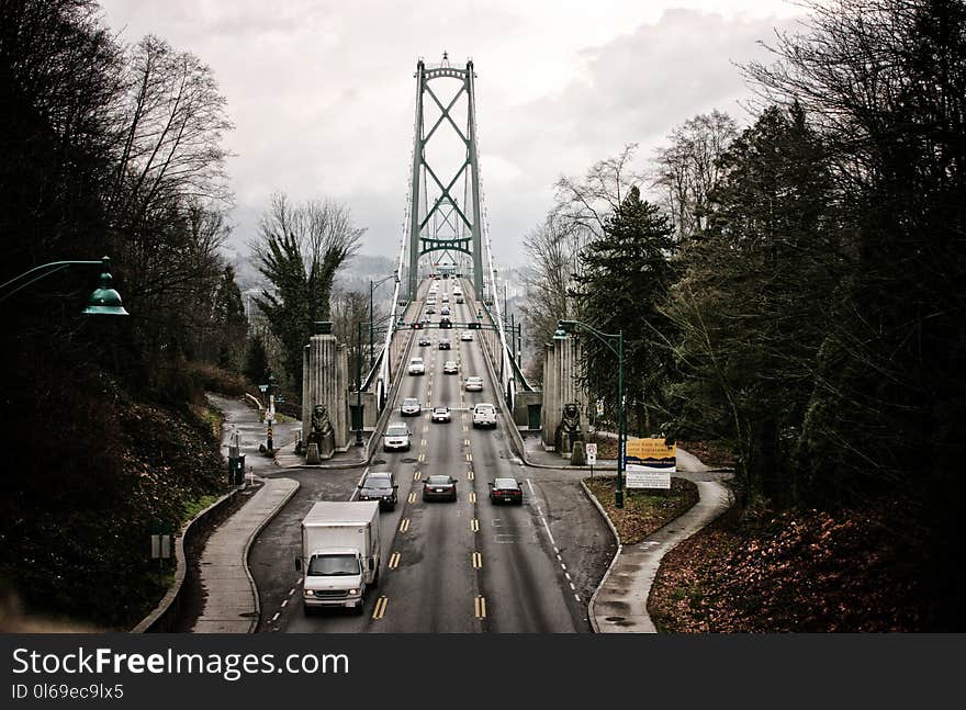 Black Concrete Asphalt Road