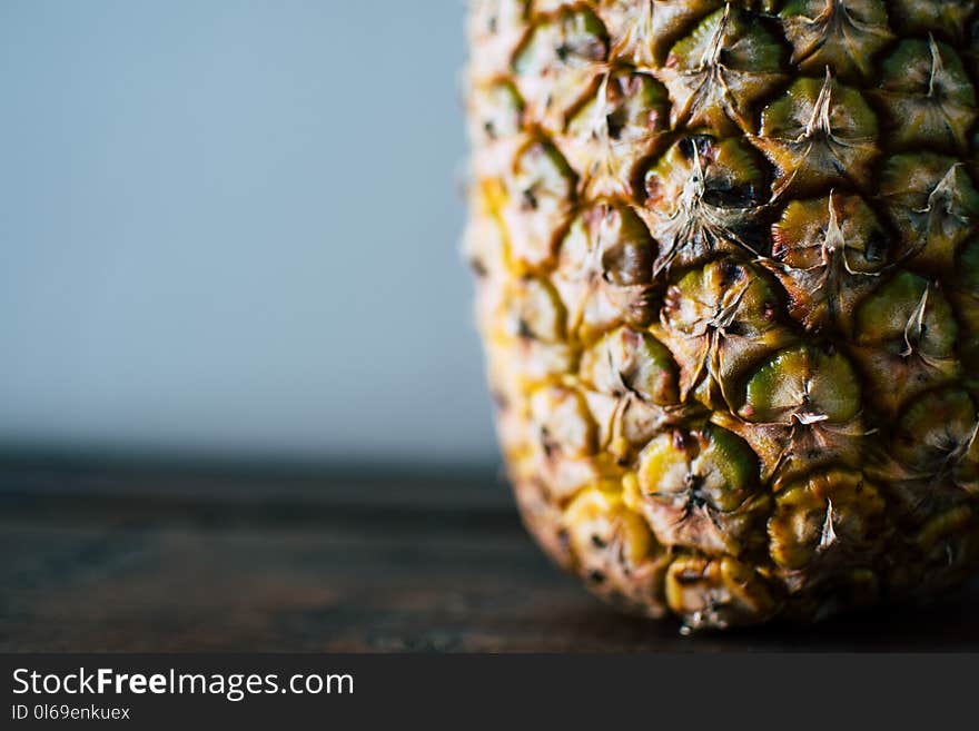 Closeup Photography of Pineapple