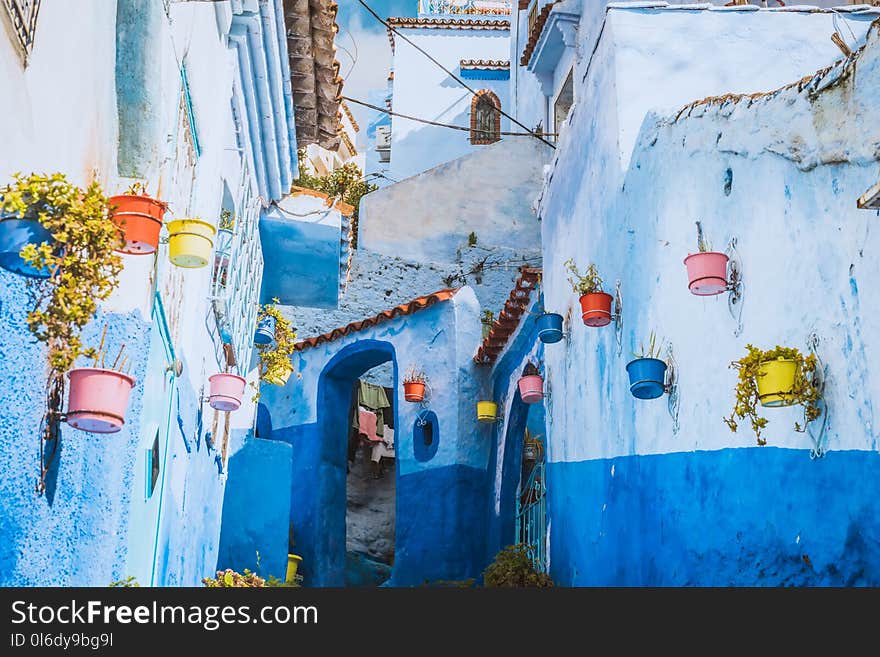 Chefchaouen medina Blue city of Morocco, Africa. Chefchaouen medina Blue city of Morocco, Africa