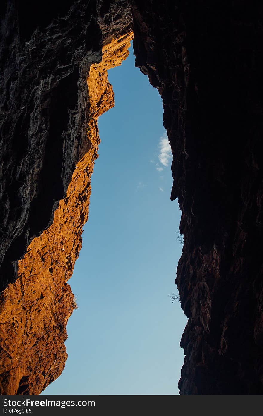 High Angle Photography of Brown Mountain