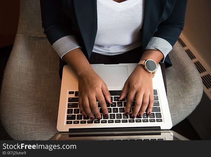 Person Using Macbook