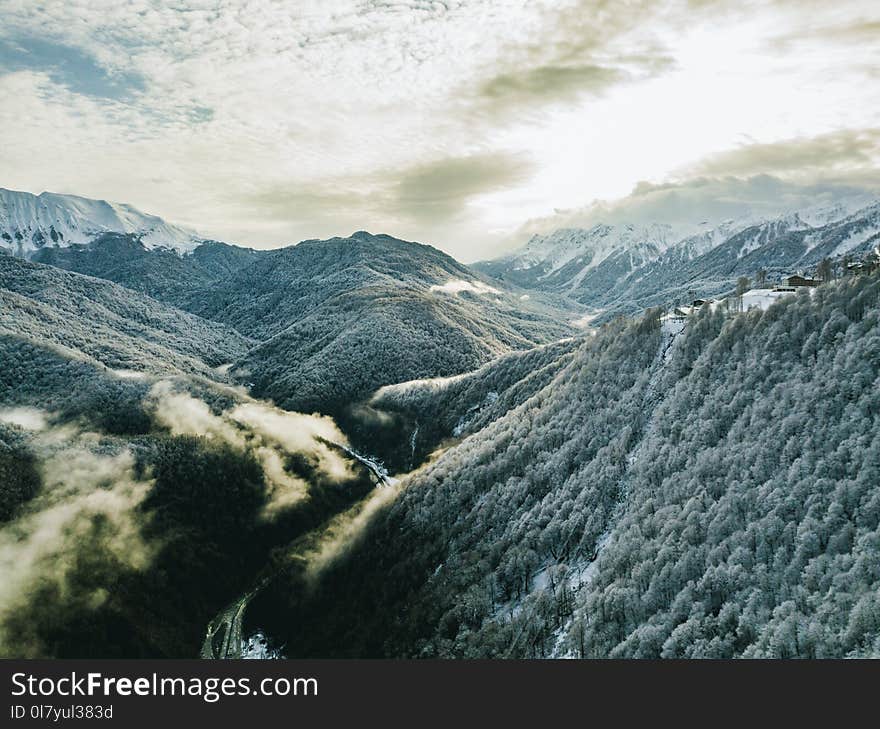 Scenic View Of Mountains