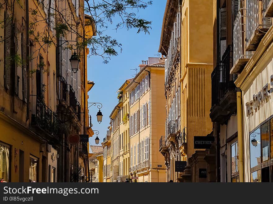 Town, Sky, Neighbourhood, Street