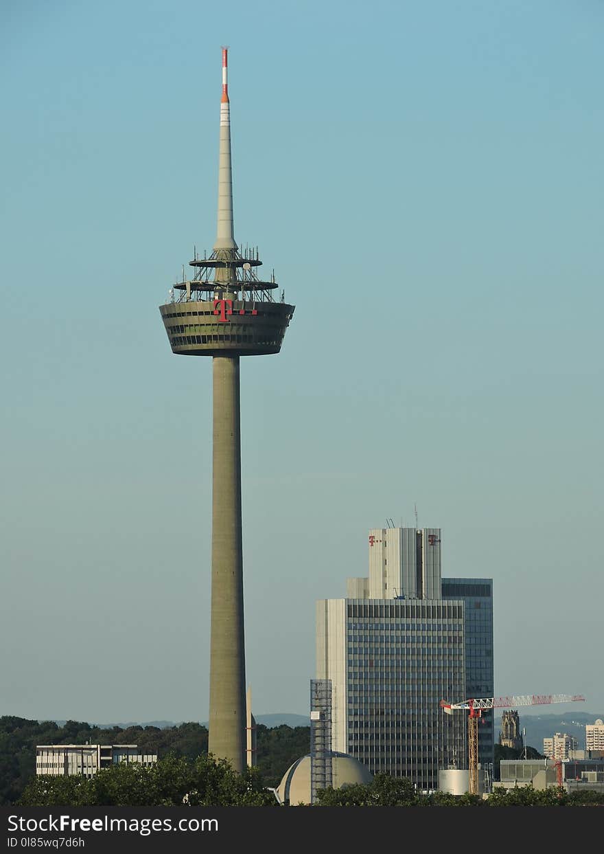 Tower, Landmark, Control Tower, Sky