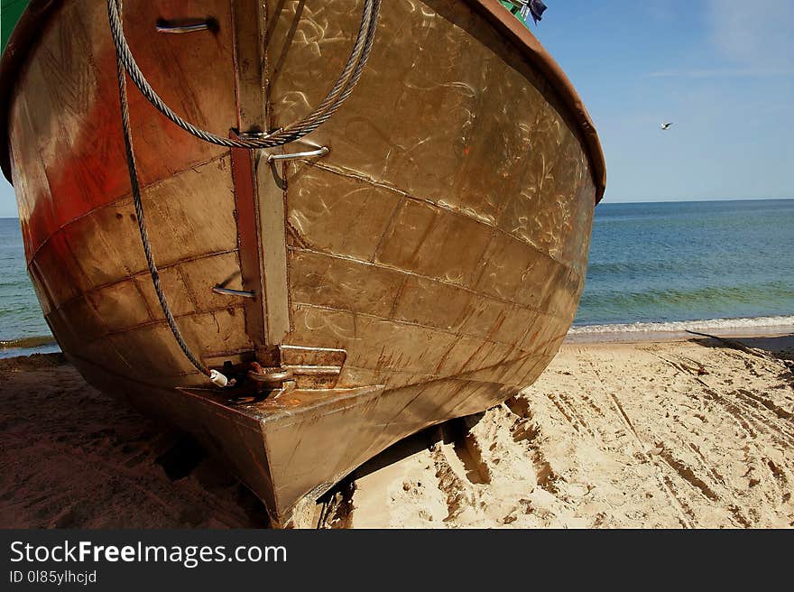 Wood, Sky, Sea, Sand