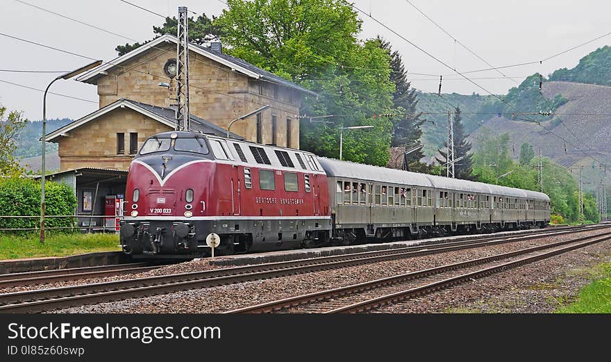 Track, Transport, Train, Locomotive