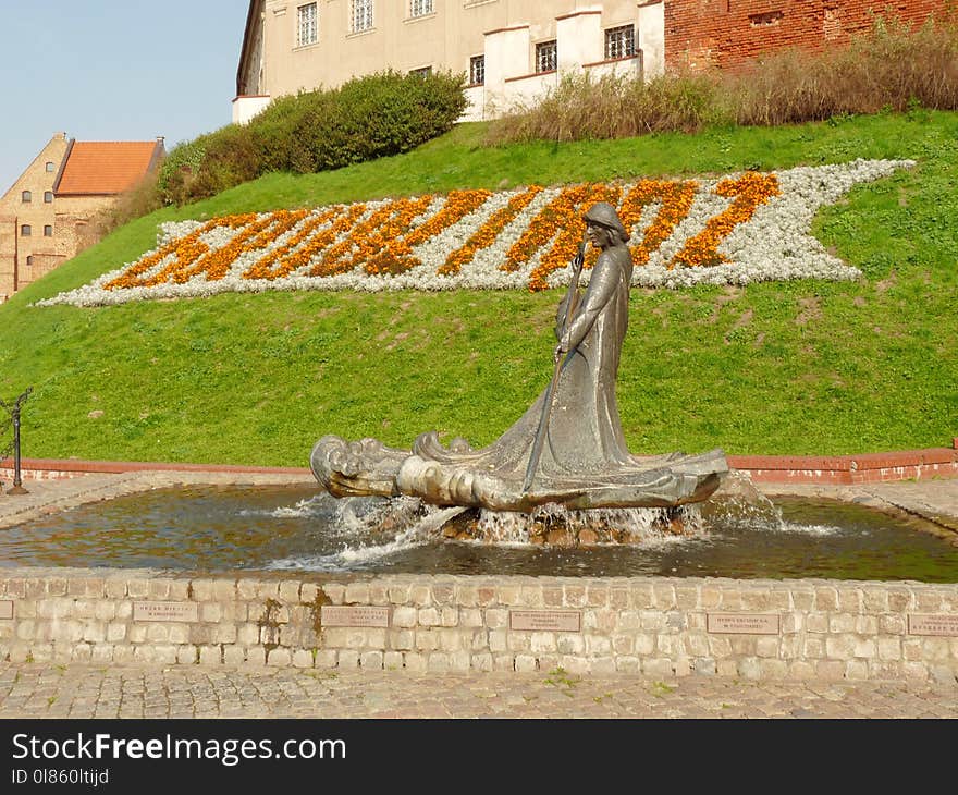 Wall, Fountain, Monument, Historic Site