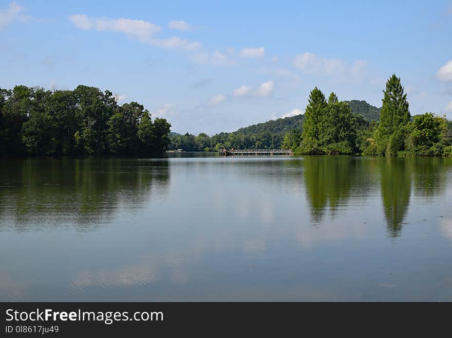 Reflection, Water, Nature, Lake