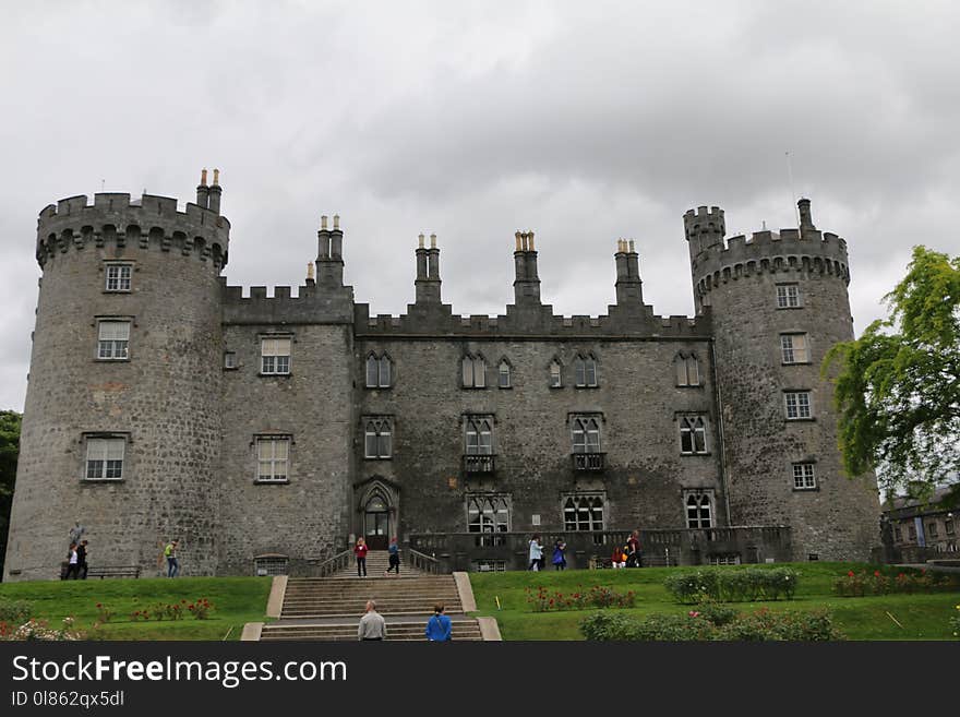 Castle, Building, Stately Home, Château